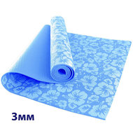 HKEM113-03-SKY-BLUE Коврик для йоги 3 мм-Голубой (12), 10012378, КОВРИКИ