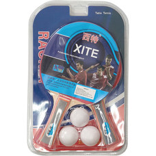 T07621 Набор для настольного тенниса (2 ракетки, 3 шарика)