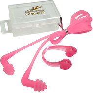 C33555-2 Комплект для плавания беруши и зажим для носа (розовые), 10016736, 12.ПЛАВАНИЕ