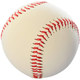 E33512 Мяч бейсбольный 9" твердый (белый)