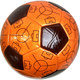 C33387-3 Мяч футбольный №5 "Meik" (оранжевый) PVC 2.6,  310-320 гр., машинная сшивка