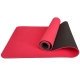 E33586 Коврик для йоги ТПЕ 183х61х0,6 см (красно/черный)