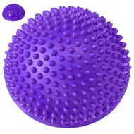 C33513-2 Полусфера массажная круглая надувная (фиолетовый) (ПВХ) d-16 см, 10017567, МЯЧИ ГИМНАСТИЧЕСКИЕ