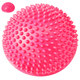 C33513-4 Полусфера массажная круглая надувная (розовый) (ПВХ) d-16 см