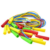 Скакалка 2,50 м. SKA-250 (Цветная) (полнотелый резиновый шнур d-4 мм., ручки пластик), 10017624, СКАКАЛКИ