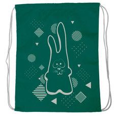 SM-209 Мешок-рюкзак "Rabbit" (зеленый)