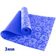 HKEM113-03-BLUE Коврик для йоги 3 мм-Синий (12)