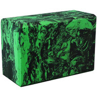 BE200-13 Йога блок полумягкий (зеленый гранит) 223х150х76мм., из вспененного ЭВА (A25580), 10018507, ЙОГА БЛОКИ