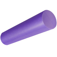 B33085-1 Ролик для йоги полумягкий (ЭВА) Профи 60x15cm (фиолетовый) , 10019078, 07.ФИТНЕС