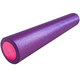 PEF90-10 Ролик для йоги полнотелый 2-х цветный (фиолетовый/розовый) 90х15см. (B34498)