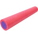 PEF90-11 Ролик для йоги полнотелый 2-х цветный (розовый/фиолетовый) 90х15см. (B34499)