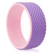 FWH-101 Колесо для йоги массажное 31х12см 6мм (розово/фиолетовое) (D34474)