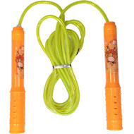 E32632-3 Скакалка ПВХ с пластиковыми ручками 2,8 м. (оранжевый) , 10019971, СКАКАЛКИ