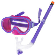 E33114-4 Набор для плавания детский маска+трубка (ПВХ) (фиолетовый) , 10019996, Наборы для плавания
