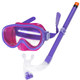 E33114-4 Набор для плавания детский маска+трубка (ПВХ) (фиолетовый) 