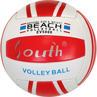 E33541-3 Мяч волейбольный (красный), PVC 2.5, 250 гр, машинная сшивка, 10020079, Волейбольные мячи