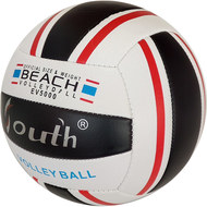 E33541-4 Мяч волейбольный (черный), PVC 2.5, 250 гр, машинная сшивка, 10020080, ВОЛЕЙБОЛ