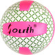 E33542-4 Мяч волейбольный (розовый), PVC 2.7, 280 гр, машинная сшивка