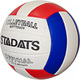 E33489-2 Мяч волейбольный (красный/синий), PVC 2.7, 290 гр, машинная сшивка