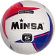 E33478 Мяч волейбольный (сине/красный), ПВХ 2.5, 260 гр