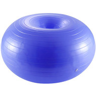 FBD-60-1 Мяч для фитнеса фитбол-пончик 60 см (синий), 10020338, МЯЧИ ГИМНАСТИЧЕСКИЕ