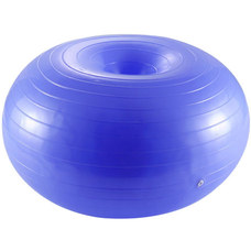 FBD-60-1 Мяч для фитнеса фитбол-пончик 60 см (синий)