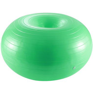 FBD-60-2 Мяч для фитнеса фитбол-пончик 60 см (зеленый), 10020339, МЯЧИ ГИМНАСТИЧЕСКИЕ