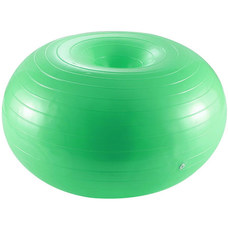 FBD-60-2 Мяч для фитнеса фитбол-пончик 60 см (зеленый)