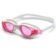 E36865-2 Очки для плавания взрослые (бело/розовые)