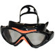 E36873-10 Очки маска для плавания взрослая (черно/оранжевые) 