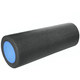 PEF100-45-Z Ролик для йоги полнотелый 2-х цветный (черный/синий) 45х15см.