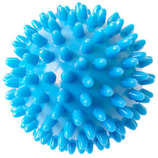 E36800-0 Мяч массажный (голубой) твердый ПВХ 7,5 см.