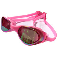 E33119-2 Очки для плавания взрослые зеркальные (розовые), 10021082, Очки для плавания
