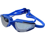 E38879-1 Очки для плавания взрослые зеркальные (синие), 10021084, Очки для плавания