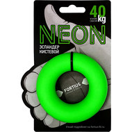Эспандер кистевой "Fortius", Neon 40 кг (зеленый) , 10021237, Эспандеры Кистевые