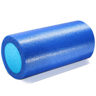 PEF100-31-X Ролик для йоги полнотелый 2-х цветный (синий/голубой) 31х15см., 10021379, 00.Новые поступления