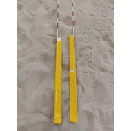 Карманы для волейбольных антенн из тента (желтые), 10021413, ВОЛЕЙБОЛ