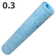 E40021 Коврик для йоги ЭВА 173х61х0,3 см (синий Мрамор) (147-001), 10021446, КОВРИКИ