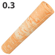 E40024 Коврик для йоги ЭВА 173х61х0,3 см (оранжевый Мрамор) (147-004), 10021449, КОВРИКИ
