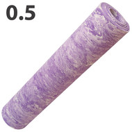 E40032 Коврик для йоги ЭВА 173х61х0,5 см (фиолетовый Мрамор) (147-012), 10021457, КОВРИКИ