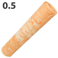 E40034 Коврик для йоги ЭВА 173х61х0,5 см (оранжевый Мрамор), 10021459, EVA/ЭВА