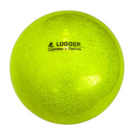 Мяч для художественной гимнастики однотонный,  d=15 см (желтый с блестками), 10021509, Аксессуары