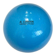 Мяч для художественной гимнастики однотонный,  d=15 см (небесный с блестками), 10021510, Аксессуары