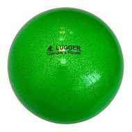 Мяч для художественной гимнастики однотонный,  d=15 см (зеленый с блестками), 10021511, Аксессуары