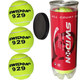 E29377 Мячи для большого тенниса "Swidon 929" 3 штуки (в тубе)