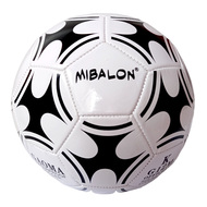 E40497 Мяч футбольный "Mibalon",3-слоя  PVC 1.6, 275 гр, машинная сшивка, 10021760, Футбольные мячи