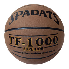 E41086-1 Мяч баскетбольный ПУ, №7 (коричневый)