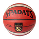 E41089 Мяч баскетбольный ПУ, №7 (красно/белый)