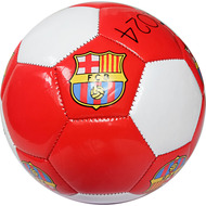 E40759-2 Мяч футбольный "Barcelona", машинная сшивка (красно/белый), 10021798, Футбольные мячи