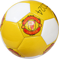 E40759-4 Мяч футбольный "Man Utd", машинная сшивка (желто/белый), 10021800, Футбольные мячи